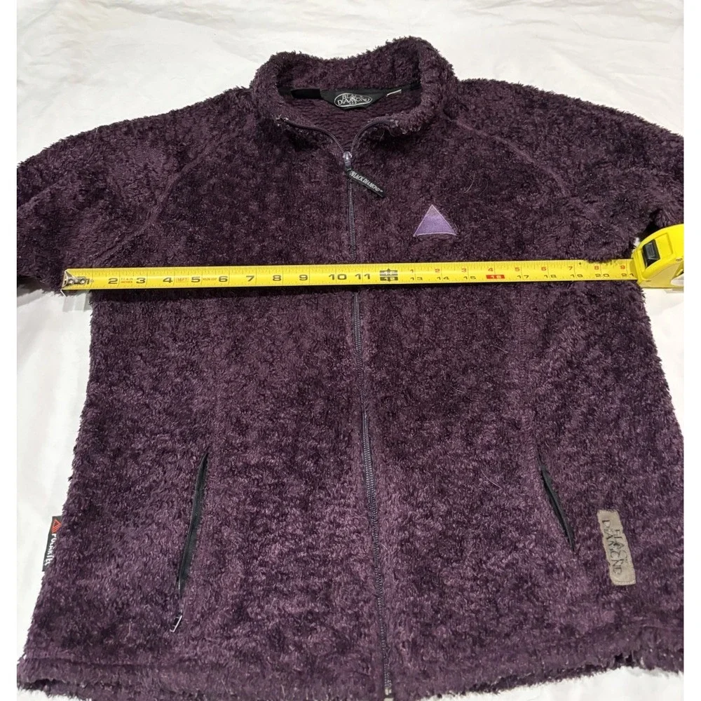 Vintage Black Diamond Equipment Fleece Zip Up Polartech Fabric  Made In USA XL